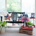 thumbnail image 5 of 4th of July Pillow Covers 18x18 inch Set of 2 Blue Big Stars Decor Red White Stripe Throw Pillow Cover Independence Day Decorative Cushion Cases for Home Sofa Couch Chair Living Room 112E, 5 of 6