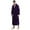 Men's - Purple, variant on Fjuchai Fleece Long Robes for Men Women Bathrobe Warm Winter House Robes Lounge Sleep Pajamas M-3XL