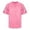 Pink*, variant on RUTAYY Men's T-Shirts Football Mesh Practice Athletic Tee Shirts Solid Color V-Neck Short Sleeve Sports Tops Fashion Resort Tees
