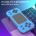 thumbnail image 5 of Jacenvly Chinese New Year Decorations 2024 Clearance Handheld Game Console Horizontal Screen Retro Nostalgic Arcade Single Double 800 In One Game Console Home Decor Blue, 5 of 6