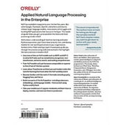 Applied Natural Language Processing in the Enterprise: Teaching Machines to Read, Write, and Understand (Paperback)