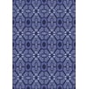 Ahgly Company Indoor Rectangle Patterned Blue Whale Blue Area Rugs, 7' x 10'