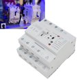 thumbnail image 1 of 4P Automatic Transfer Switch, Compact Design Silver Contacts 400V 80A Double Power Conversion Switch Flame Retardant PC Easy Installation  for 50/60Hz AC System, 1 of 7