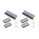 thumbnail image 1 of Reemplazo de robots de barrido Paquete de 12 cepillos laterales, filtro de cepillos principales para Irobot Roomba 980 960 800, 1 of 5