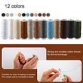 thumbnail image 3 of fastboy Craft Tool Leather Set Repair Kit Professional Compact Size Hand Durable DIY Stirring Flat Line Thread, 3 of 6