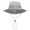 Grey, variant on Boy Sun Hat Adjustable Neck Flap With Wide Brim Upf 50+ Uv Protection Infant Bucket Hat Baby Bonnet 2-7 Years Boys Girls Fashion