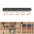 thumbnail image 4 of Garden Tool Organizer Heavy Duty Wall Mounted Shovel Rake Storage Rack Broom Mop Hanger Home Garage Yard Garden Tool Organizer, 4 of 8