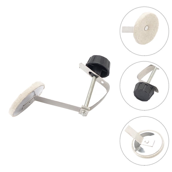 BESTYASH 1 Set Drum Dampening Pads Tone Clarity Metal for Home Use