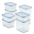 thumbnail image 2 of LocknLock Storage Food Storage Container Set, 14-Piece, Clear, 2 of 4