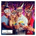 thumbnail image 2 of SandT Collection Harlequin Venetian Party Mask -Safari Animal Half Mask for Adult Unisex, 2 of 4