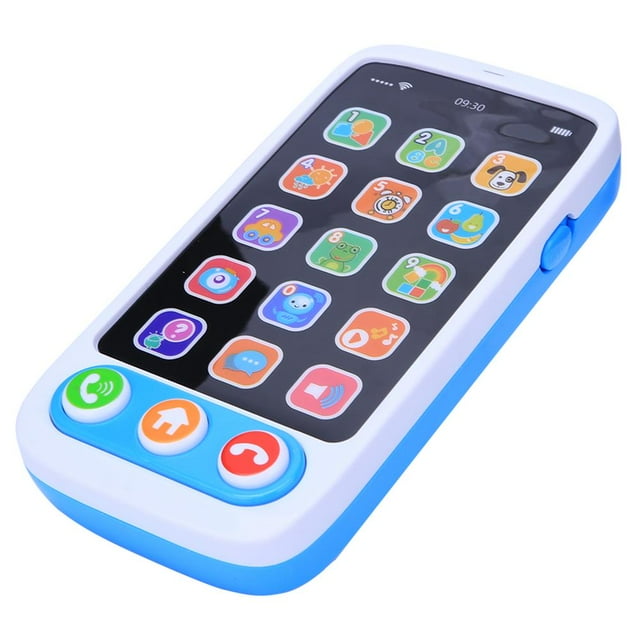Herwey Simulated Smart Phone Music Light Toys Multifunctional Educational Kid Child Gift,Story Telling Toy