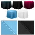 thumbnail image 4 of LinenTablecloth Round Polyester Tablecloth 5 Colors. Wedding Party Event, 4 of 7