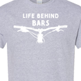 thumbnail image 4 of Inktastic Life Behind Bars Mountain Bike T-Shirt, 4 of 5