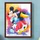 thumbnail image 1 of Cuadros Decorativos Kit de pintura de diamante de taladro redondo completo 5D DIY pintura de tinta de Mickey Mouse (V4675) Wdftyju embutido en tela, 1 of 7
