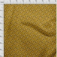 thumbnail image 4 of oneOone Polyester Spandex Dark Mustard Fabric Bird Sewing Material Print Fabric By The Yard 56 Inch Wide, 4 of 5