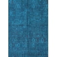 thumbnail image 1 of Ahgly Company Indoor Rectangle Oriental Light Blue Modern Area Rugs, 2' x 5', 1 of 4