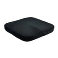 thumbnail image 2 of Cojín para Asiento de Espuma Viscoelástica Cojín de Sil de Oficina de Confort Premium para Asiento Oficina en Casa Tamaño Universal Negra Sunnimix Cojín del asiento, 2 of 8