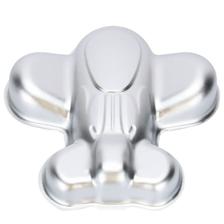 

1Pc Airplane Shape Cake Molds Creative Cartoon Plane Shape Bakeware Aluminium Alloy Aircraft Baking Molds DIY Baking Tools (Silv