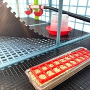 Hatching Time 9.5 Chick Brooders, ABS Plastic 3-Layer Modular Design, Automatic Heating System, Stackable Brooder for Chicks, Quail & Pheasant