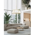 thumbnail image 7 of Z-Lite Lenyx 8 Light 32" Round Fabric Shade Steel Pendant in Iron Ore, 7 of 7