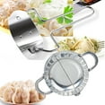 thumbnail image 1 of Stainless Steel Dough Presser Cutter+Dumpling Pie Mould Maker Pastry Tool, 1 of 8