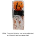 thumbnail image 4 of Luces de Halloween, Decoraciones de Halloween Luces de hadas 20 Linternas de calabaza LED Luces de cadena alimentadas por batería brillar Electrónica, 4 of 5