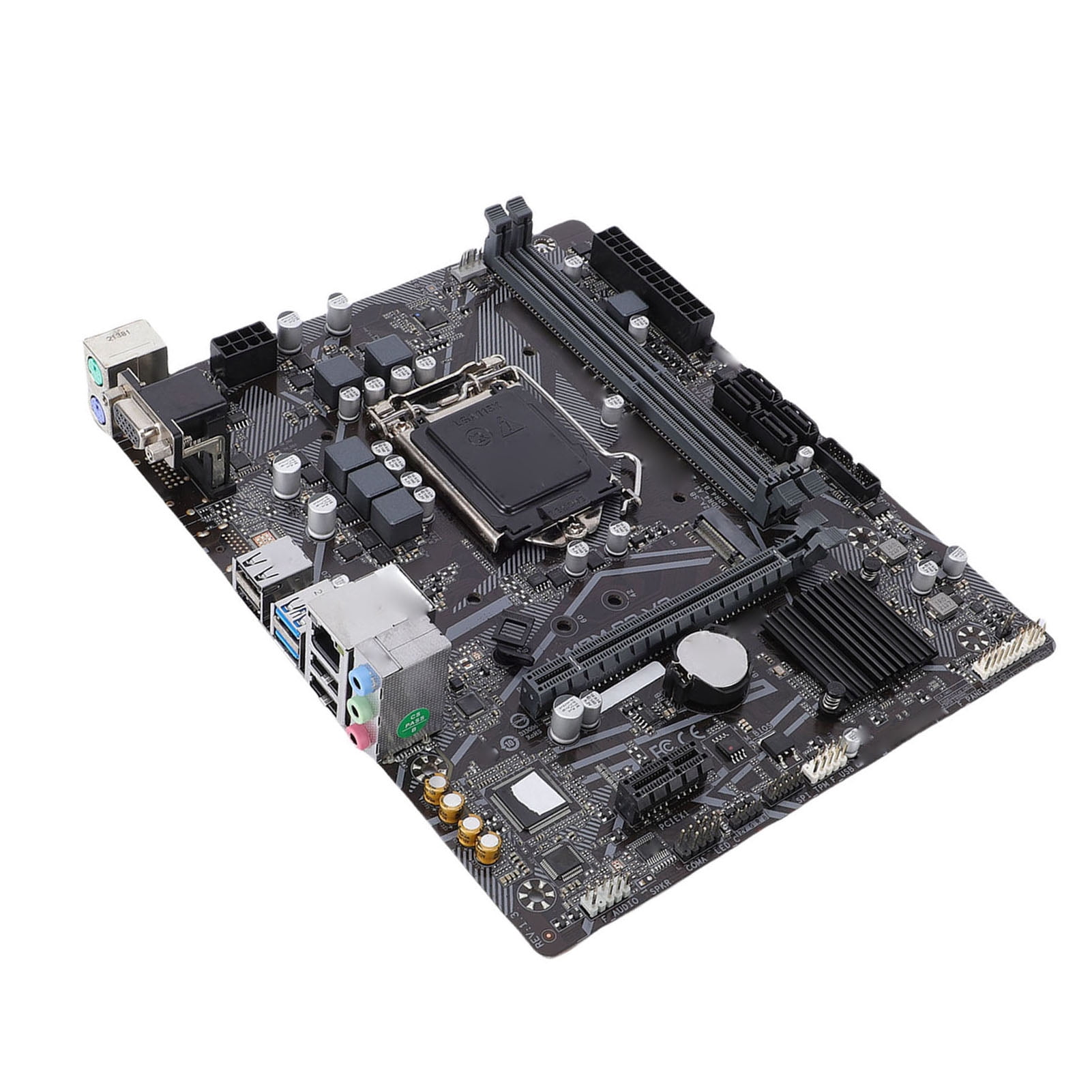 YUEHISY Scheda Madre per Computer H410M V3, Socket LGA 1200 per CPU I9 I7 I5 I3, Scheda Desktop M ATX con Supporto DDR4, Memoria Massima 64 GB YUEHISY Scheda Madre per Computer H410M V3, Socket LGA 1200 per CPU I9 I7 I5 I3, Scheda Desktop M ATX con Supporto DDR4, Memoria Massima 64 GB