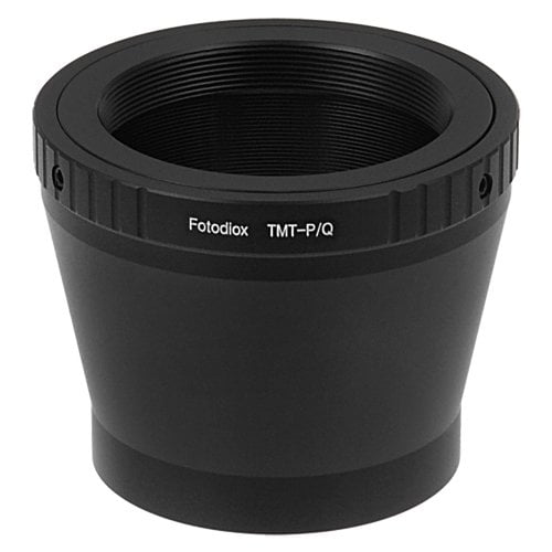 Fotodiox Lens Mount Adapter - T-Mount (T / T-2) Screw Mount SLR Lens to Pentax Q (PQ) Mount Mirrorless Camera Bodies