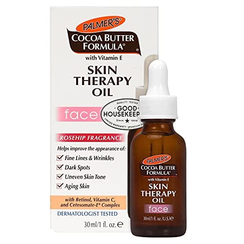 Aceite de terapia facial con manteca de cacao de Palmer