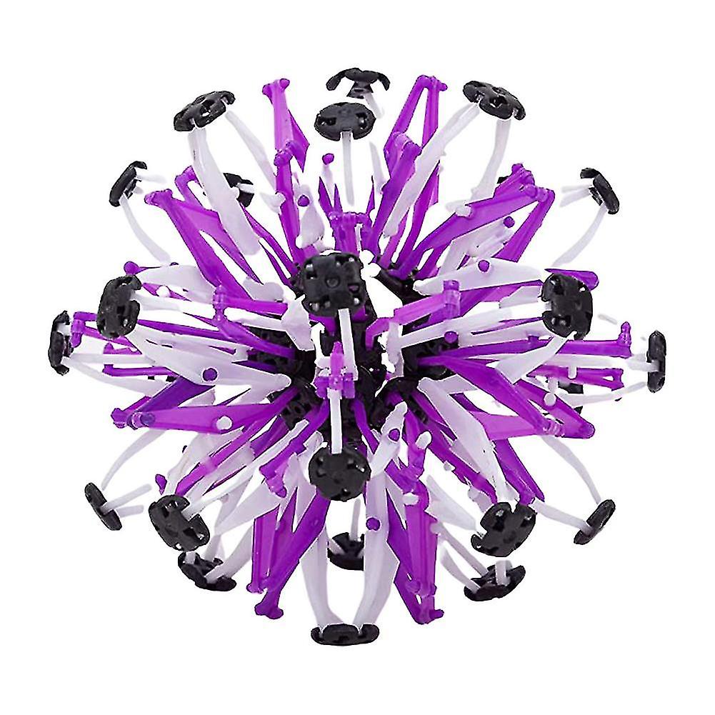 Pelota De Respiración Expandible Arcoíris – Juguete Antiestrés Transformable Que Se Estira Y Encoge, Con Luz De Colores, Ideal Para Niños Y Adultos