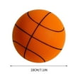 thumbnail image 2 of CHUANK Lightweight Children‘s Silent Basketball  Rubber Blue, 2 of 3
