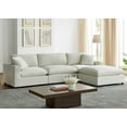 thumbnail image 2 of Comfort Pointe Casella Modular 4-Piece XL Sectional in Ivory Performance Fabric, 2 of 14