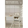 thumbnail image 6 of Baby High Chair 5-in-1 Rocking Chair & Baby scooter & Feeding Chair with Adjustable Height,Steel Pipe 4-for Babies and Toddlers, Grey, 6 of 17