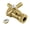 Brass, variant on Kingston Brass CC44155X 1/2-Inch FIP x 1/2-Inch or 7/16-Inch Slip Joint Quarter-Turn Straight Shut-Off Valve in Oil Rubbed Bronze