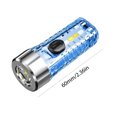 thumbnail image 4 of Linterna LED 8 Modos Mini Linterna 3 Engranajes para Emergencia Exterior (Azul), 4 of 7