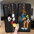 thumbnail image 2 of Funda de teléfono de dibujos animados Goofy Mickey para Samsung S23, S22, S21, S20 FE, Ultra Pro Lite, S10, S9, S8, 5G, S10E, M52 Plus, cubierta negra qiuyongmign unisex, 2 of 2