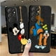 thumbnail image 2 of Funda de teléfono de dibujos animados Goofy Mickey para Samsung S23, S22, S21, S20 FE, Ultra Pro Lite, S10, S9, S8, 5G, S10E, M52 Plus, cubierta negra qiuyongmign unisex, 2 of 2