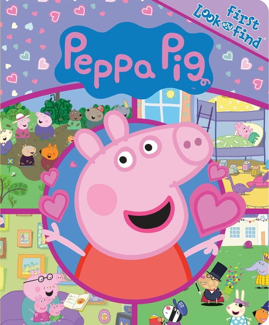 Entertainment One 2017, Children's Board Books Peppa Pig First Look and Find Ser. for sale online 