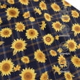 thumbnail image 3 of Balery Royal Blue Plaid Sunflower Gorra de béisbol de tamaño ajustable para correr, entrenar y actividades al aire libre. Gorra de papá para todas las estaciones., 3 of 6