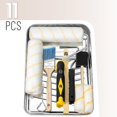 thumbnail image 2 of Juego de bandejas de pintura Bates, kit de 11 piezas con 9 y 4 rodillos, brocha y bandeja, 2 of 9