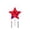 C, variant on American Independence Day Star Wind Chime Hanging Ornament - Patriotic Red, Blue, and White Stars and Stripes Outdoor Patio/Balcony Decoration