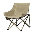 thumbnail image 3 of Silla de camping plegable portátil con bolsa organizadora marco estable asiento ergonómico oxford ligera adecuada para pesca viaje excursión 47cmx47cm, 3 of 8