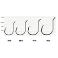 thumbnail image 2 of Stellar UltraPoint Wide Gap 1/0 (100 Pack) Circle Hook, Offset Circle Extra Fine Wire Hook for Catfish, Carp, Bluegill to Tuna. Saltwater or Freshwater Fishing Hooks, Gear and Equipment, 2 of 5