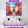 thumbnail image 5 of Hello 2025 Boston Terrier Celebrates Happy New Year Firework Balloon Tapestry Gentleman Dog Lover Gifts Wall Hanging Backdrop Home Decor - 02024, 5 of 5
