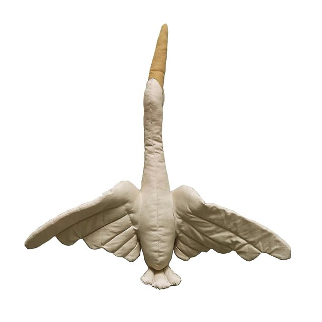 Cygne Décor Suspendu Forme Vive Résistant aux Déchirures Polyester Adolescent Populaire Peluche Suspendue pour Chambre--week