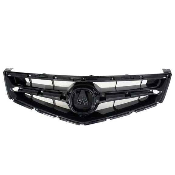 For 06 07 08 TSX Sedan Front Face Bar Grille Grill Assembly Black w/o Molding