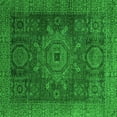 thumbnail image 1 of Ahgly Company Indoor Square Abstract Green Modern Area Rugs, 6' Square, 1 of 4