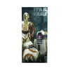 Star Wars EP7 The Droids 28 x 58 100% Cotton Beach/Bath/Pool Towel