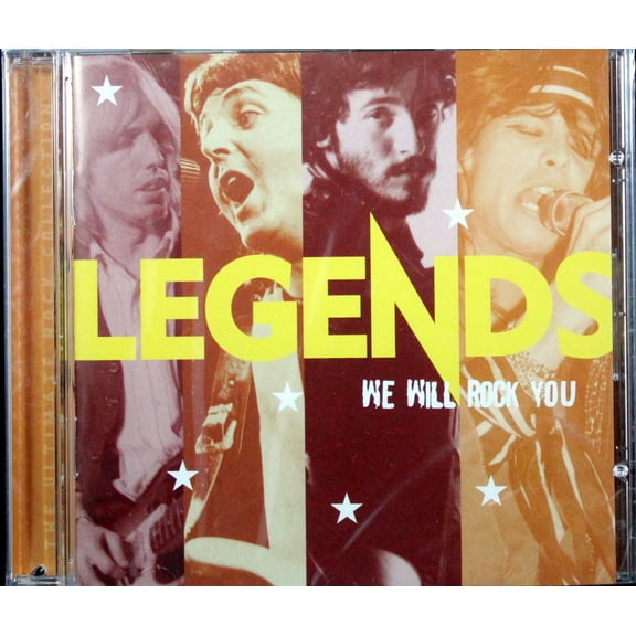 Legends We Will Rock You CD