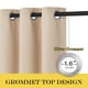 thumbnail image 2 of Cortina Nicetown extra ancha para puerta de patio, color beige, 250 x 213 cm, 2 of 8